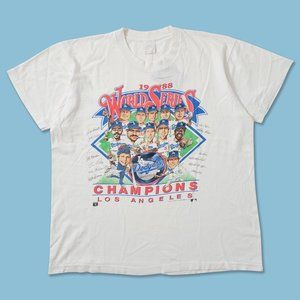 1988 Los Angeles Dodgers shirt unisex tee champions world series